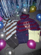 Boxy ruler assorted zip hoodie