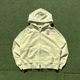 Boxy ruler assorted zip hoodie