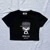 Boxy ruler check tee 