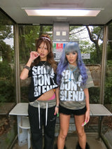 Ninety Girl Gothic Big Graphic Tee