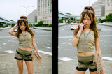 Ninety Girl Padded Tank Top