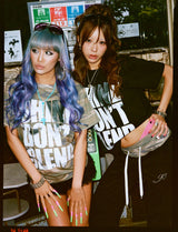 Ninety Girl Gothic Big Graphic Tee