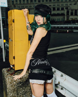 Ninety Girl Lace Micro Shorts