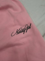 Ninety Girl Sequined Feather Logo Sweat pants