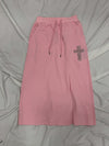 Ninety Girl Cross Stud Long Skirt