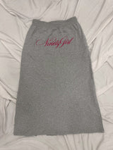 Ninety Girl Cross Stud Long Skirt