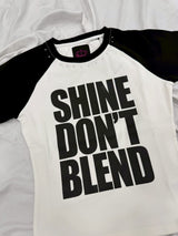 Ninety Girl Gothic Raglan Tee 