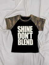 Ninety Girl Gothic Raglan Tee 