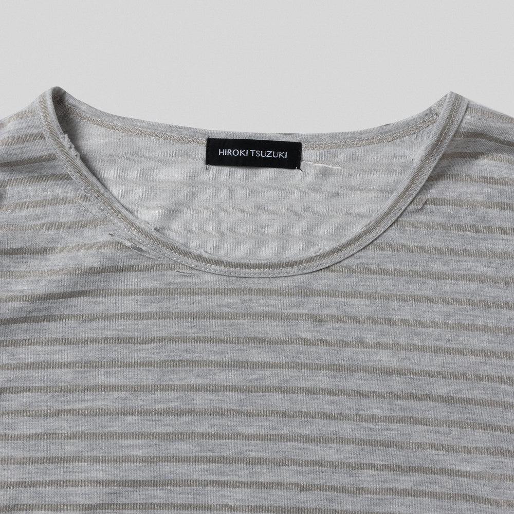 トップス HIROKI TSUZUKI BORDER TEE BORDER L/S TEE – YZ
