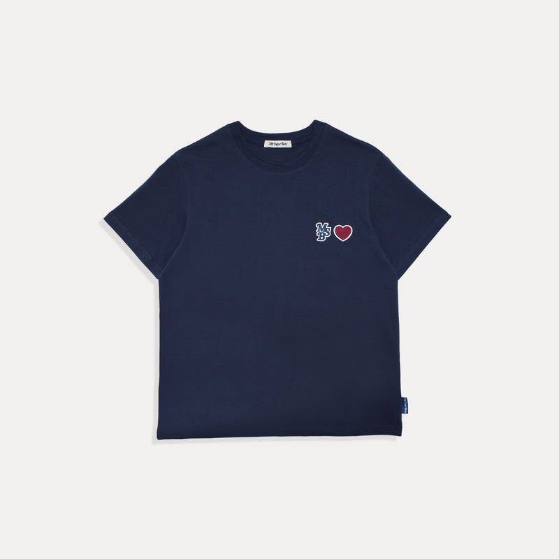 MSB heart patch logo tee – YZ MSB heart patch logo tee – YZ