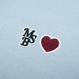 MSB heart patch logo tee