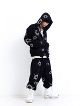 Bullet Logo Rhinestone Allover Pants 