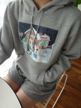 convenienceyoung×common gull products. christmas hoodie