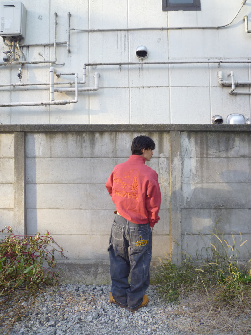 Rakugaki Ruler Halfzip Sweat