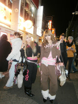 OG 로고 발렌타인 오프숄더 스웨트 