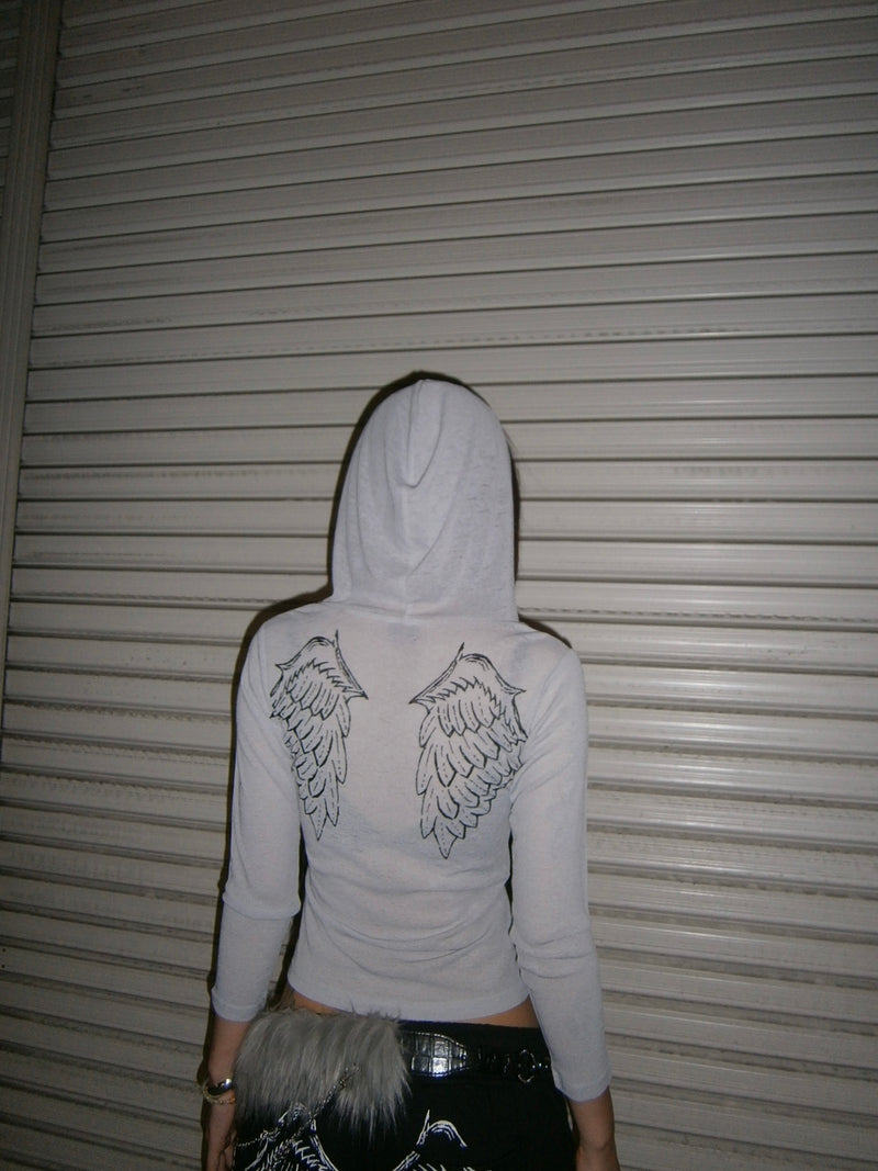 Angel Sheer Shirts Hoodie