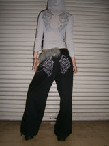 Rhinestone Sweat Pants