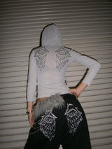Angel Sheer Shirts Hoodie