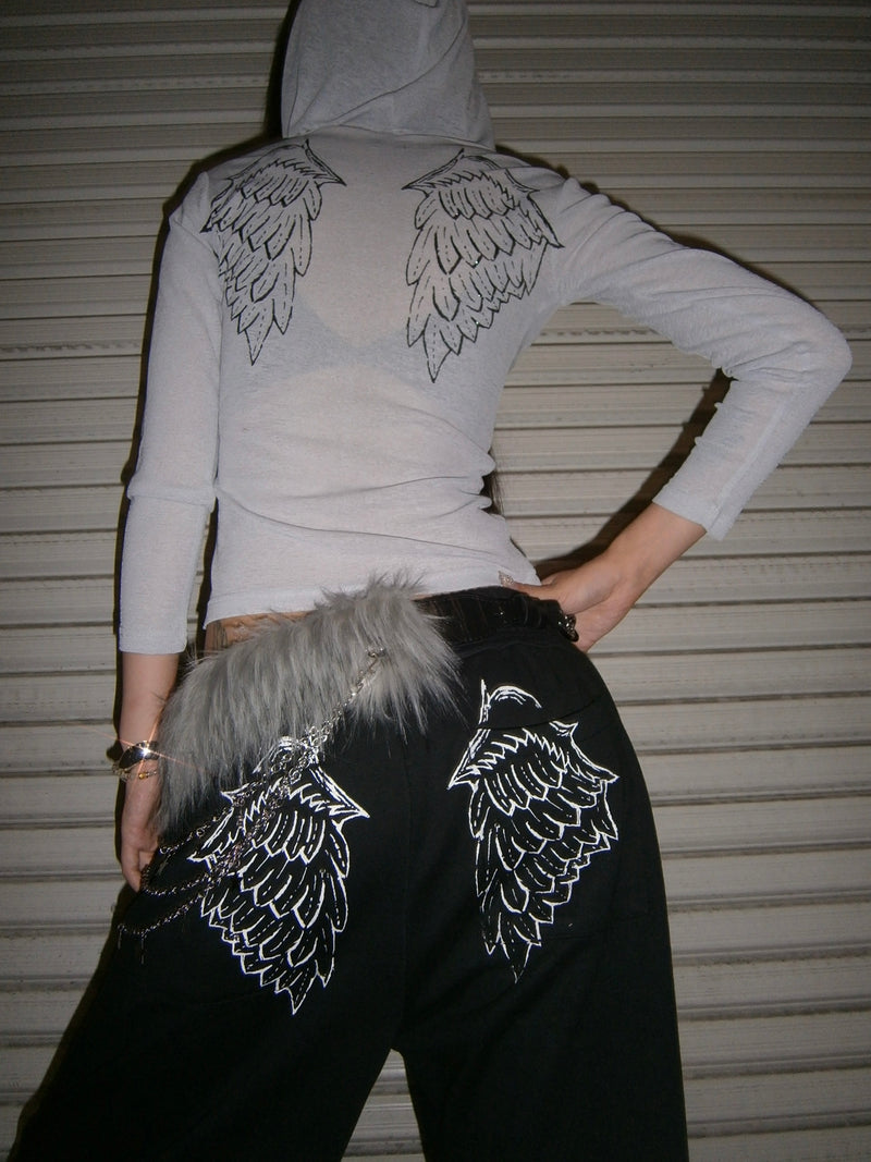 Rhinestone Sweat Pants