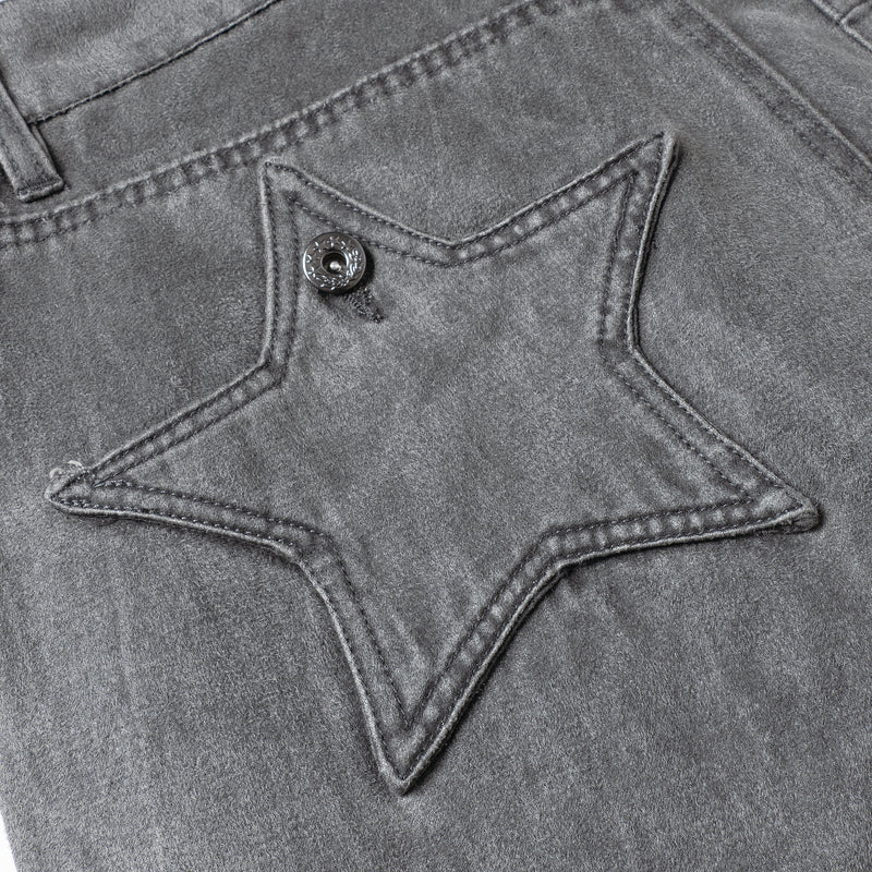STAR PATCH PANTS (SOLID) – YZ