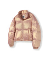 (Women) RDS glossy duck down puffa short padding　CBDWWIH001