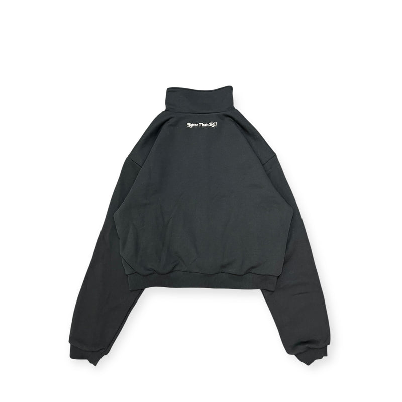 reversible check pattern zip stand