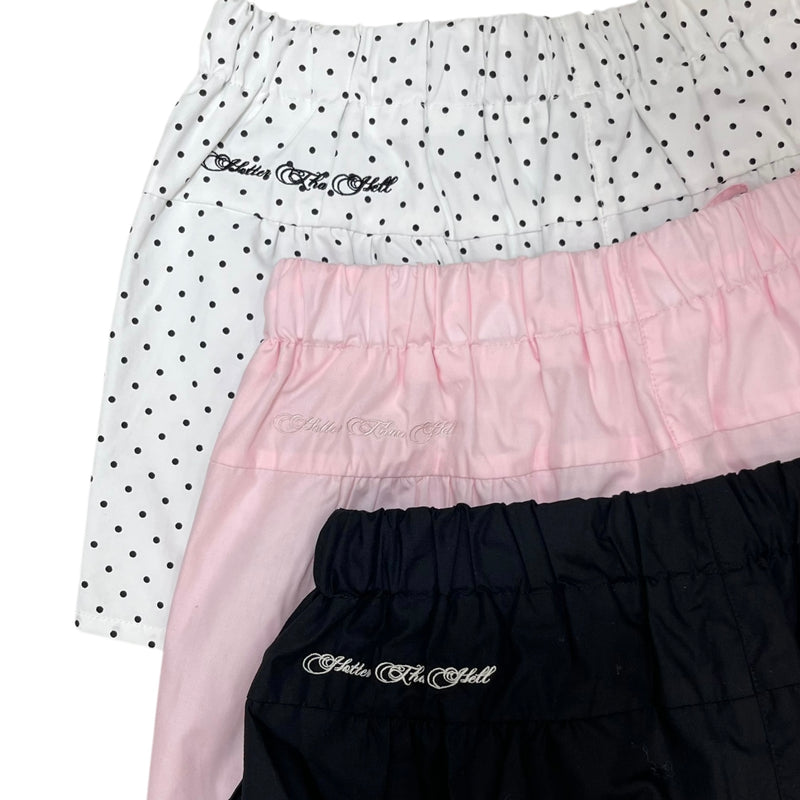 puff sleeve shirt set