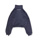 reversible check pattern zip stand