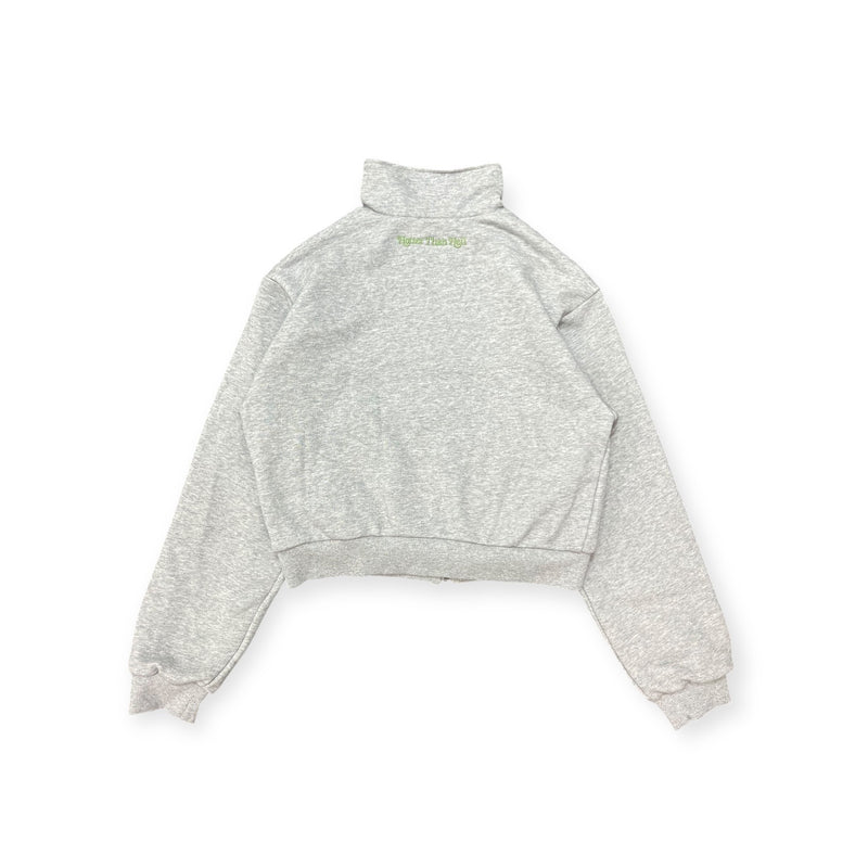 reversible check pattern zip stand