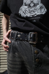 Schott x Badway ONESTAR STUDS BELT