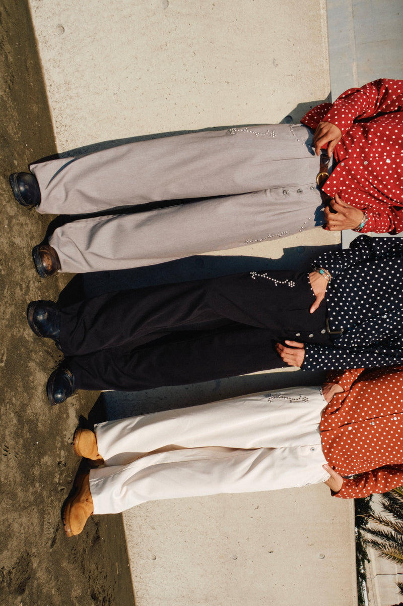 Five Pocket Stud Slacks – YZ