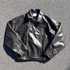 Multiple Chucks Fake Leather Jacket