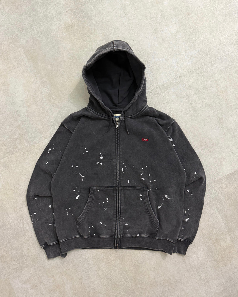ジャケット・アウター 9090 zip jacket 9090×backsideworks】Painted Zip Hoodie – YZ