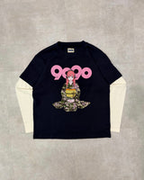 [090 × backsideworks] Layered L/S Tee 