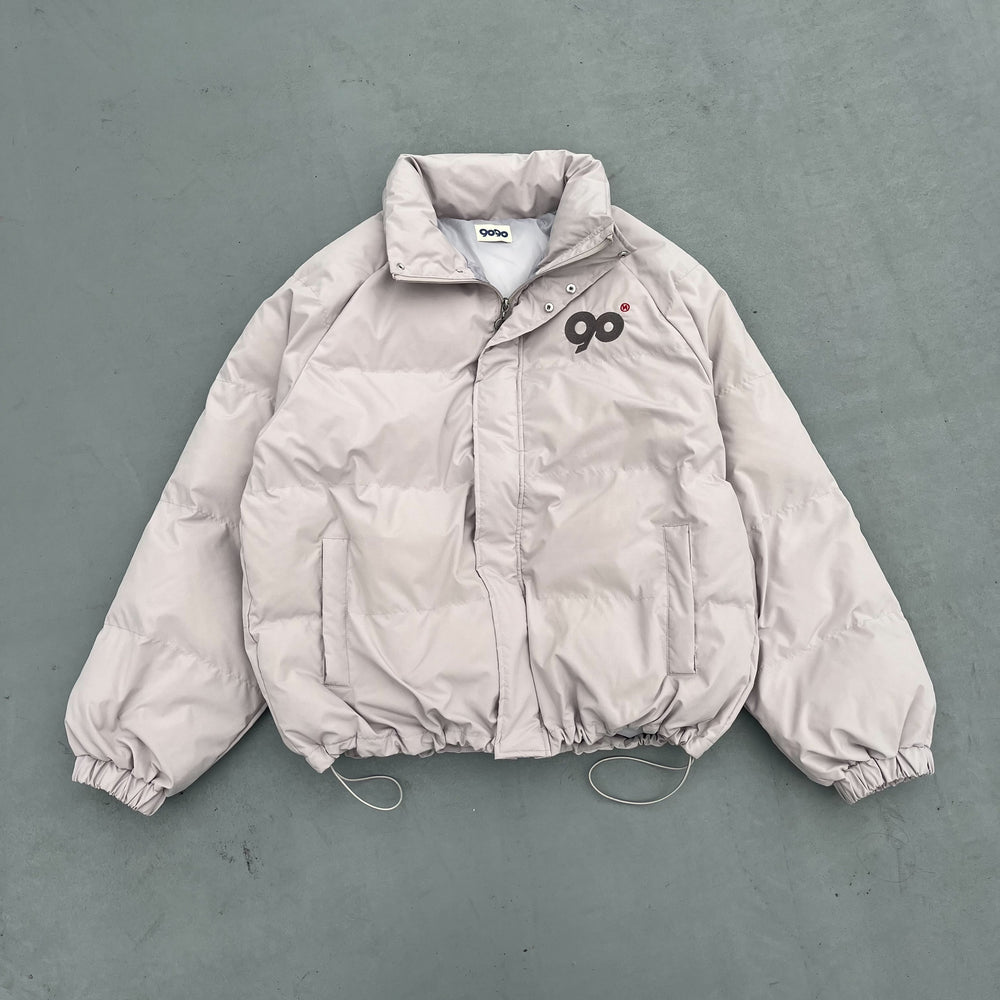 9090ダウン 90 Logo Rich Puffer jacket L