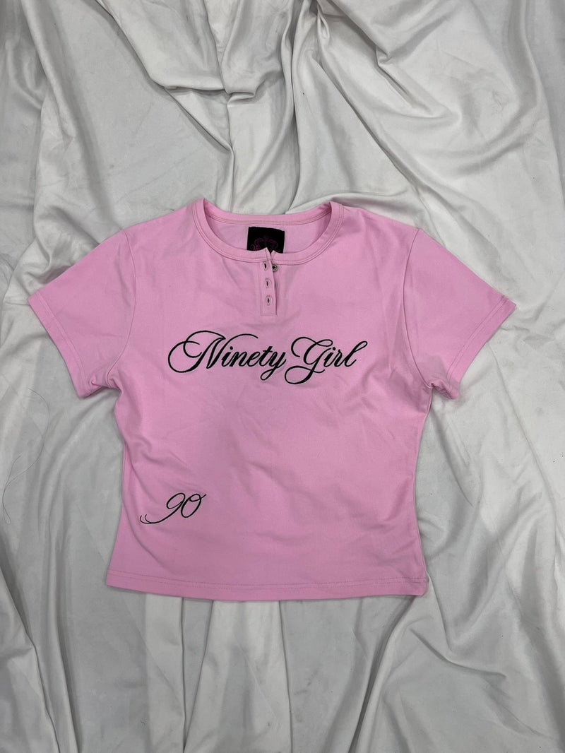 Ninety Girl Slim Tee – YZ