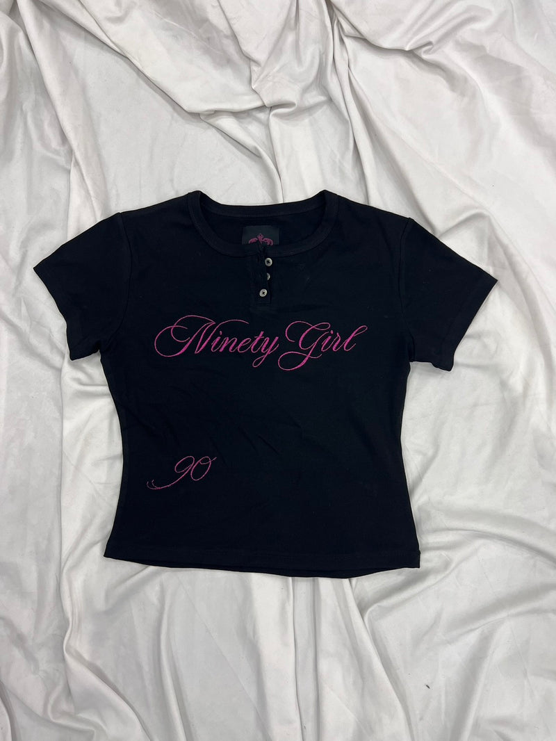Ninety Girl Slim Tee – YZ