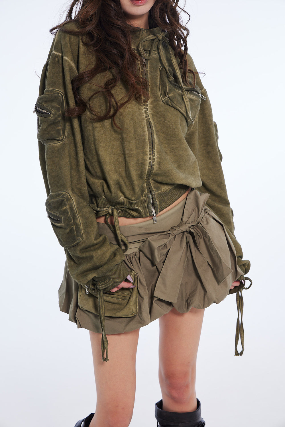 Sweat cargo jacket – YZ