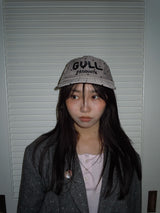 Dot hikikomori cap with stripes 