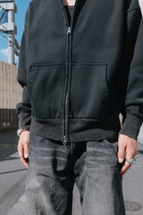 Powder Fade Zip Hoodie