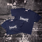 Tribal logo glitter tee