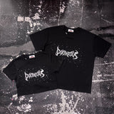Tribal logo glitter tee