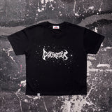 Tribal logo glitter tee