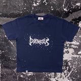 Tribal logo glitter tee