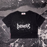 Tribal logo glitter tee