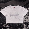 Tribal logo glitter tee