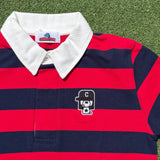 Boxy ruler patch rugby shirt
