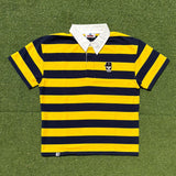 Boxy ruler patch rugby shirt