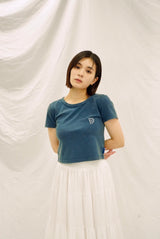 pigment cropped tee