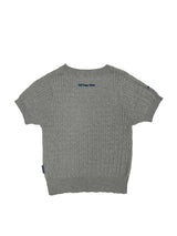 Short Sleeve Cable Knit